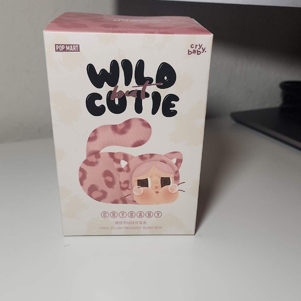 Pop Mart Cry Baby Wild Cutie Pink Action Figure